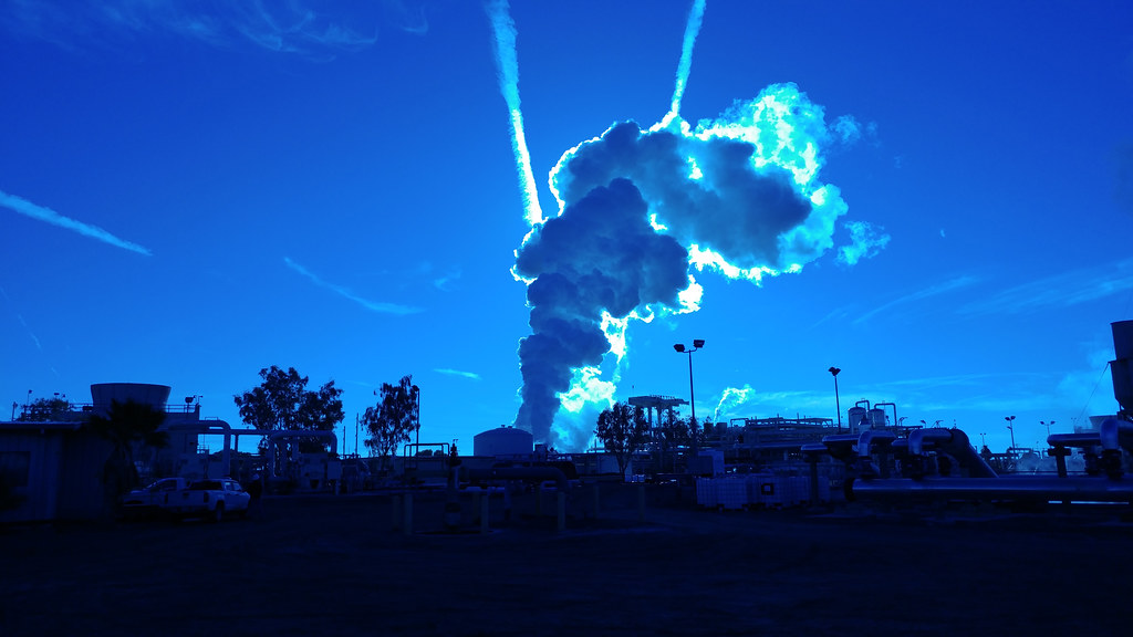 Blue Steam at Heber 1 Geothermal Power Facility Jeff Nicho… Flickr