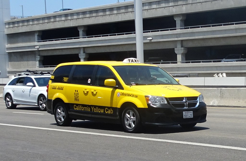 California Yellow Cab Los Angeles CA Dodge Caravan Flickr