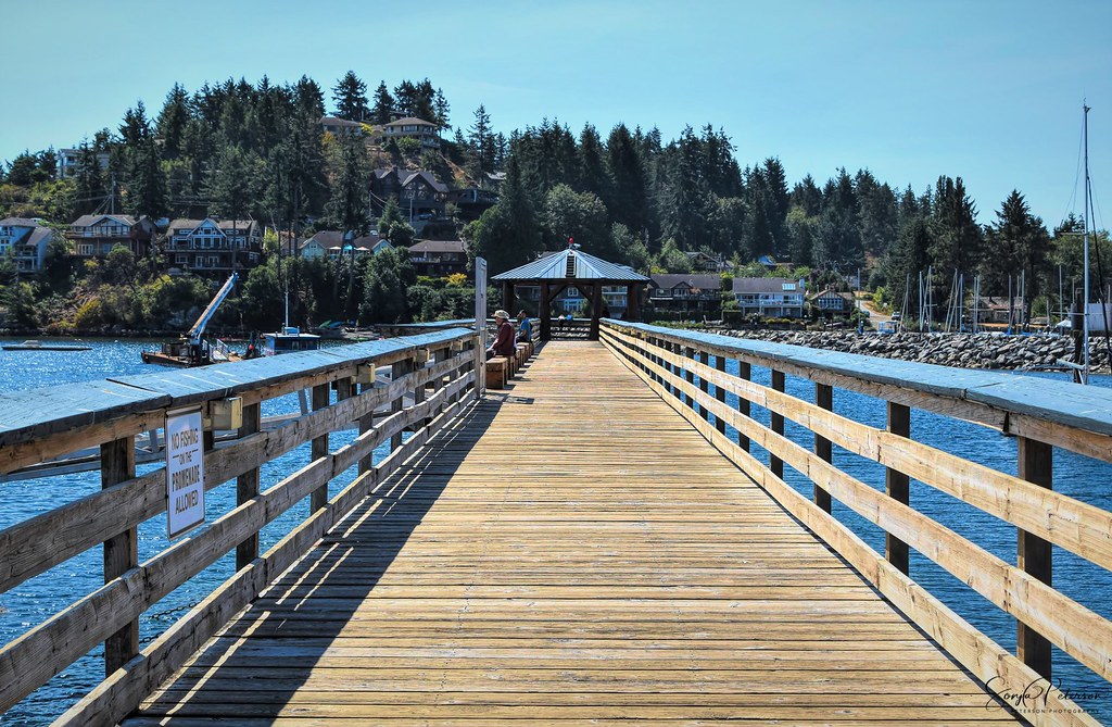 Gibsons Landing Pier Gibsons, BC (Sunshine Coast) Flickr