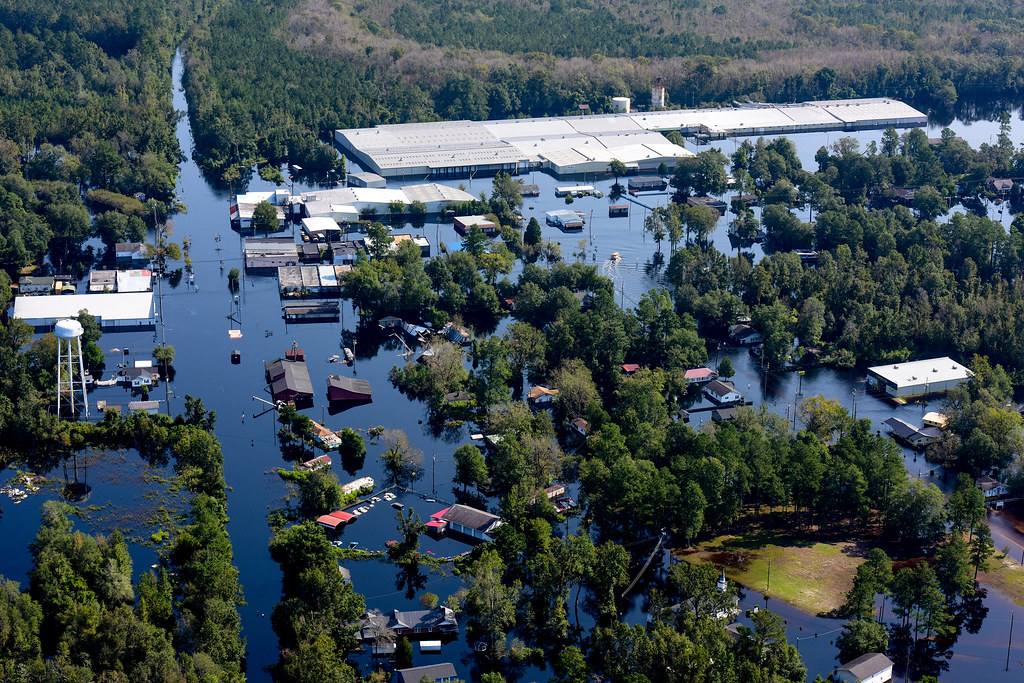 Aerial Photos of flooding caused by Hurricane Florence Flickr