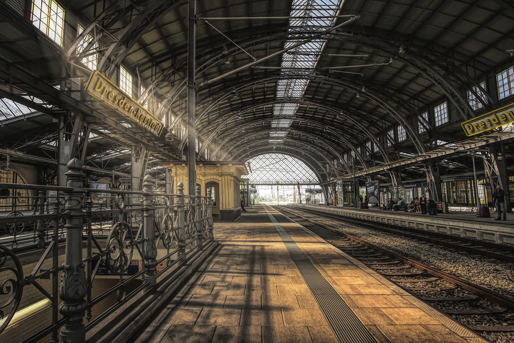 Dresden Neustadt Bahnhof Dresden Germany train station www… Flickr