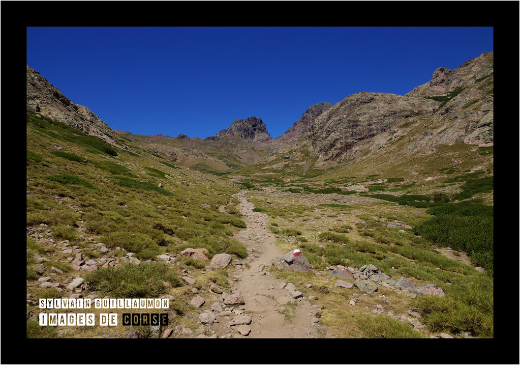 Marque du GR20, entre le Plan de la Croix et les Bergeries… Flickr