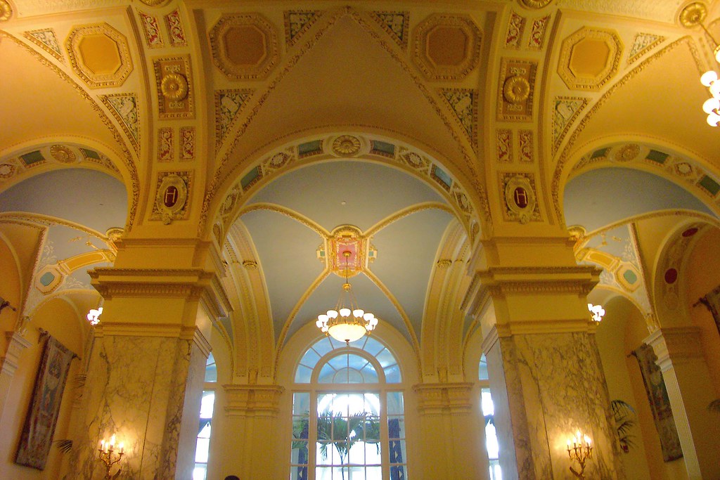 Nashville Tennessee Hermitage Hotel Historic Hotel Lobby Area a