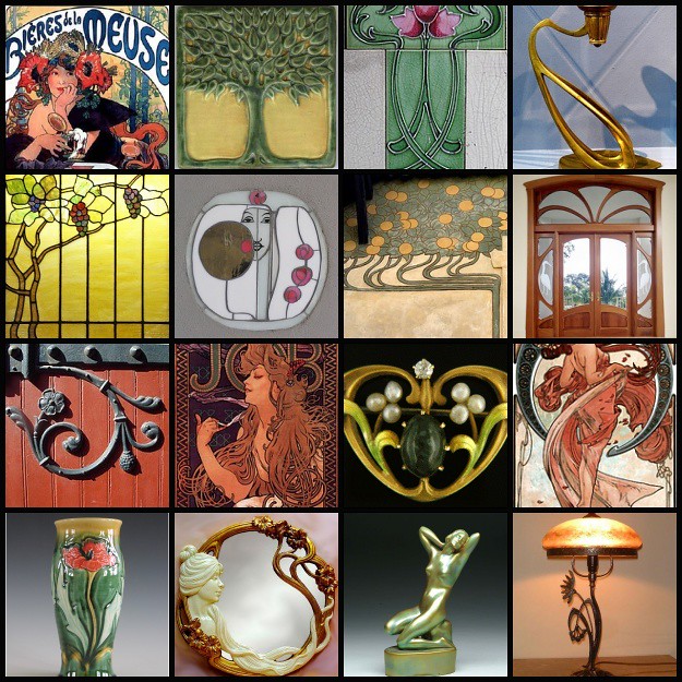 Art Nouveau 1. Art Nouveau, 3. Westercraigs art nouveau … Flickr