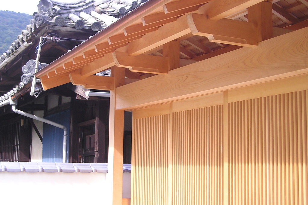 New house construction 岩国 Iwakuni Japanese wood work is us… Flickr