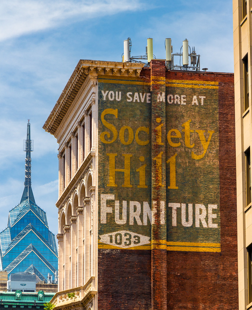 Society Hill Furniture Ghost Sign Brandon Bartoszek Flickr