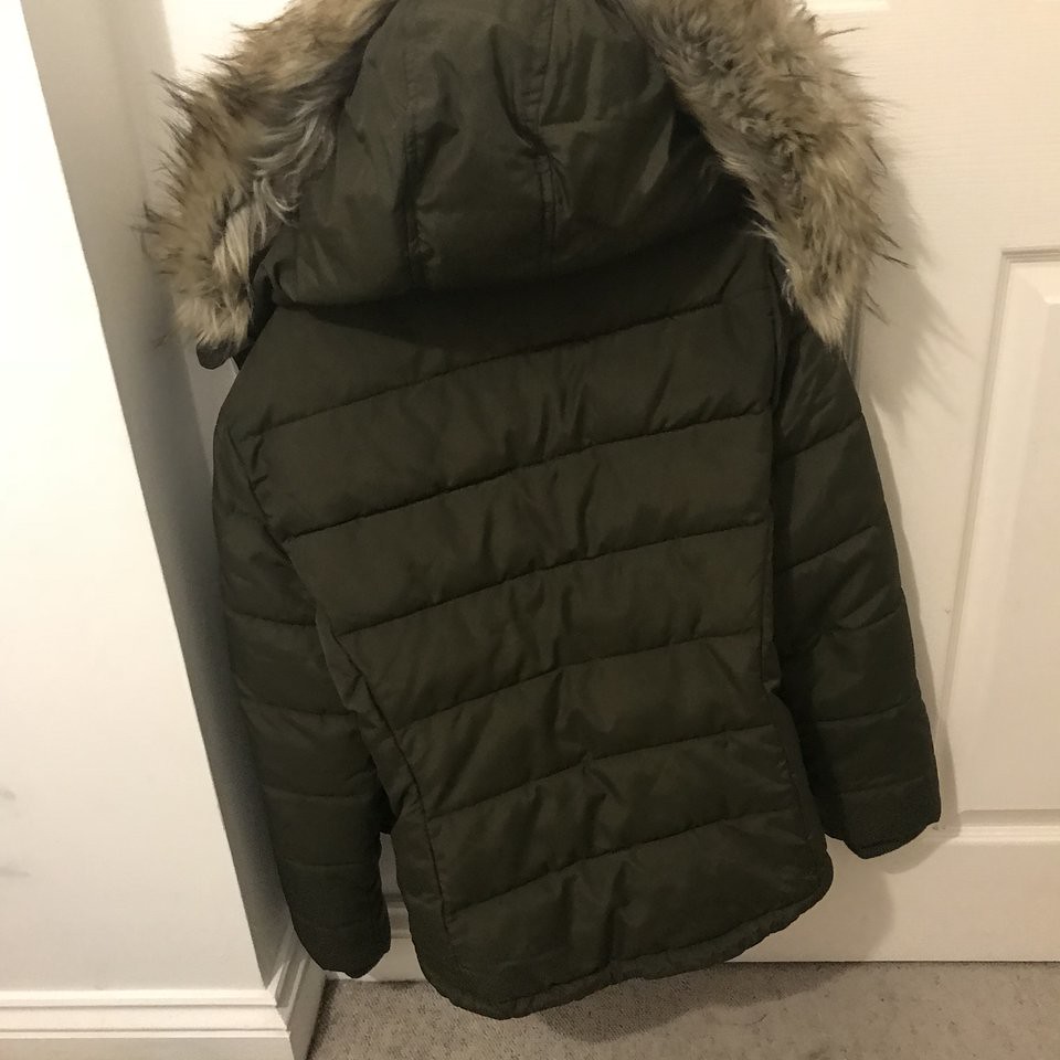 Khaki Fur Hood Puffer Jacket 7 😍💦 NutshellVday Flickr