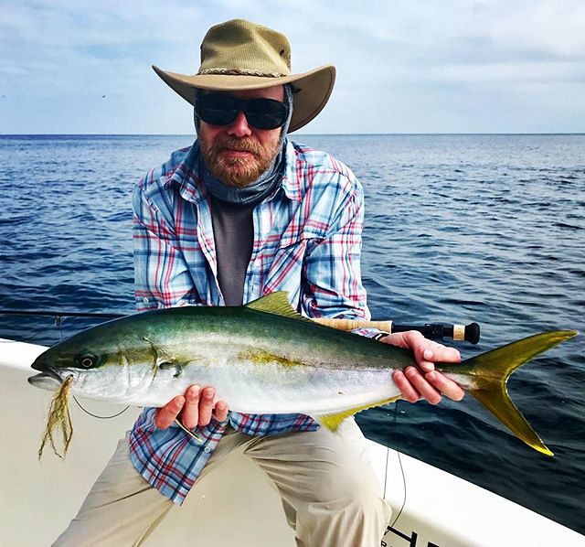 Yellowtail on a fly! Many thanks to ajraleigh and carael… Flickr