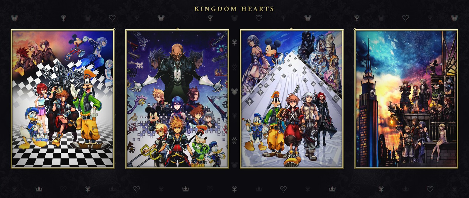 Kingdom Hearts 2 Ultrawide Gaming Force