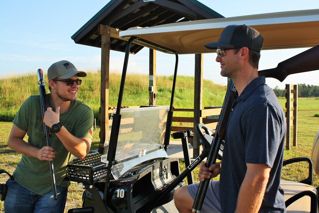 Getting ready to shoot sporting clays FWC photo Florida Fish and