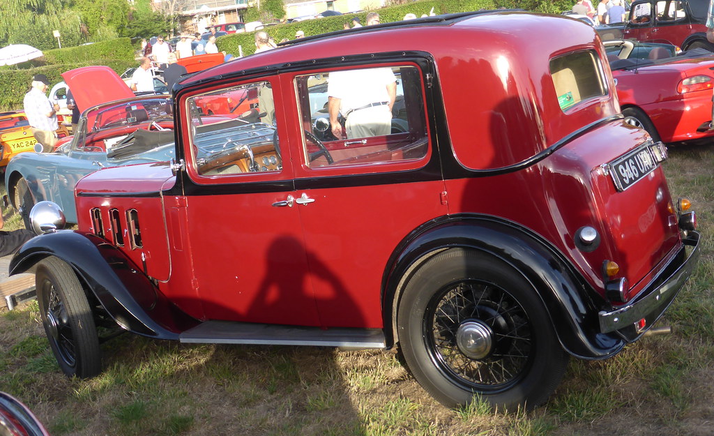 Austin 104 Lichfield (1935) Sunny Summer Evening Classic … Flickr