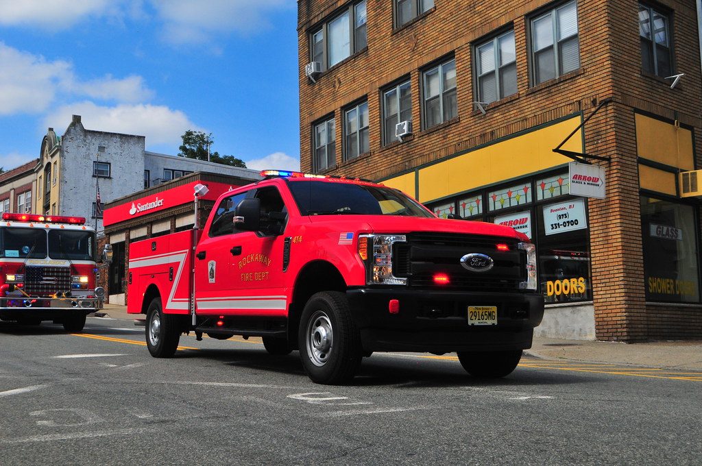 Rockaway Borough Fire Department Utility 414 2017 Ford F3