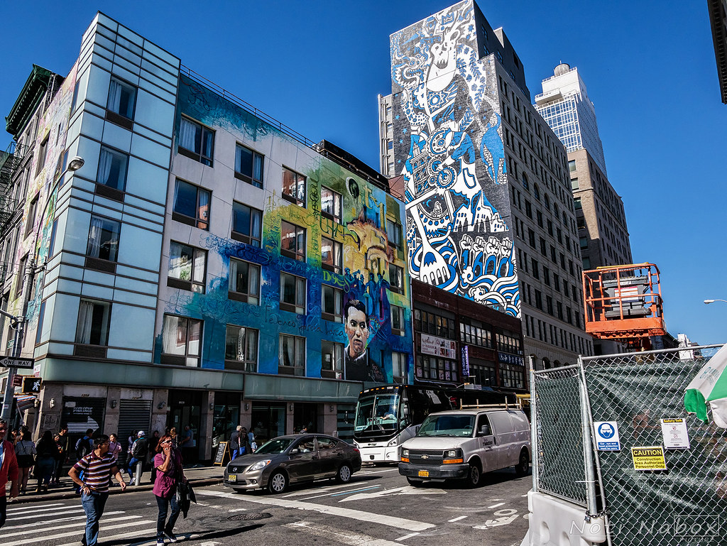 Little Italy Street Art on Canal Street This street art … Flickr