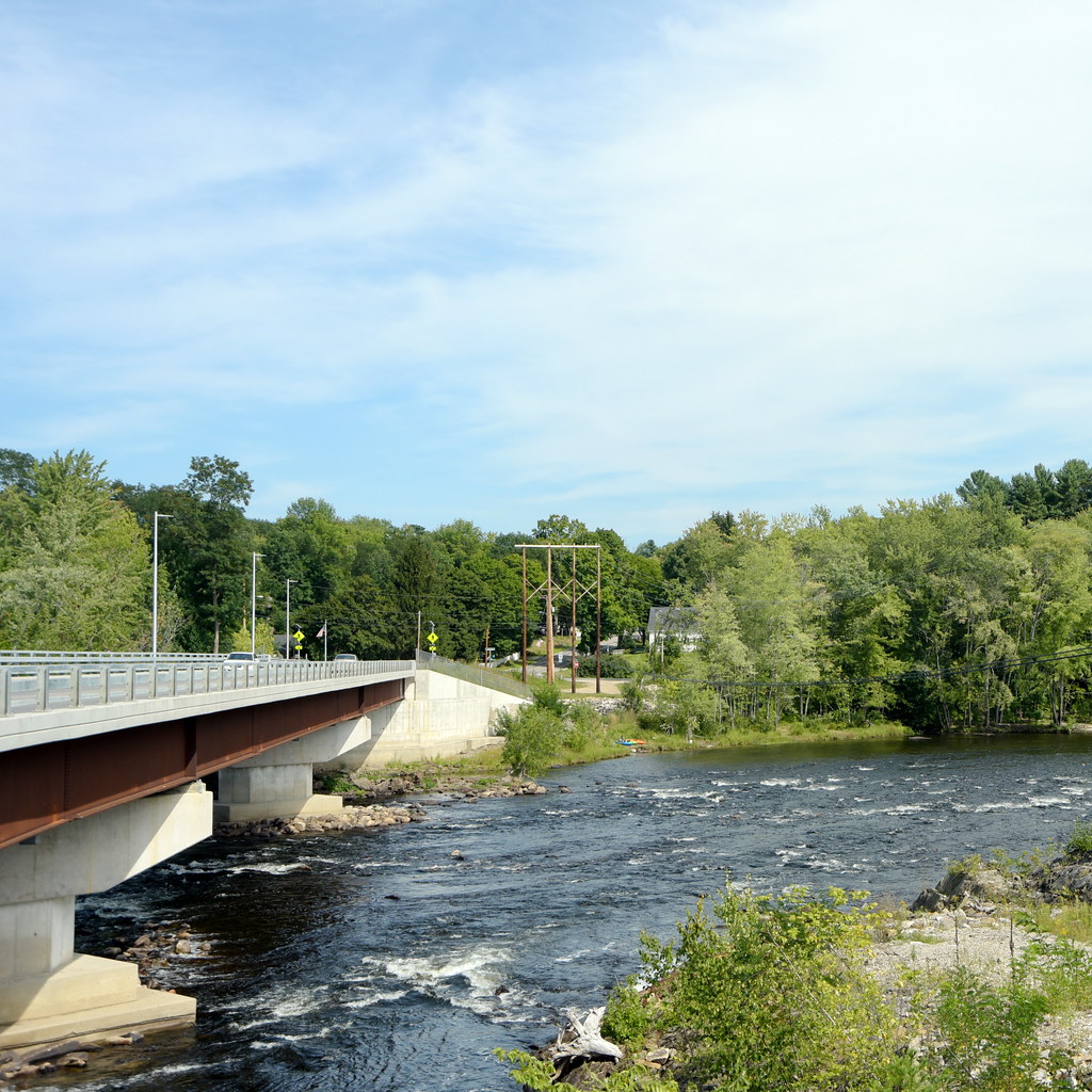 Bar Mills Spillway Bar Mills Spillway Saco River, Buxton… Flickr