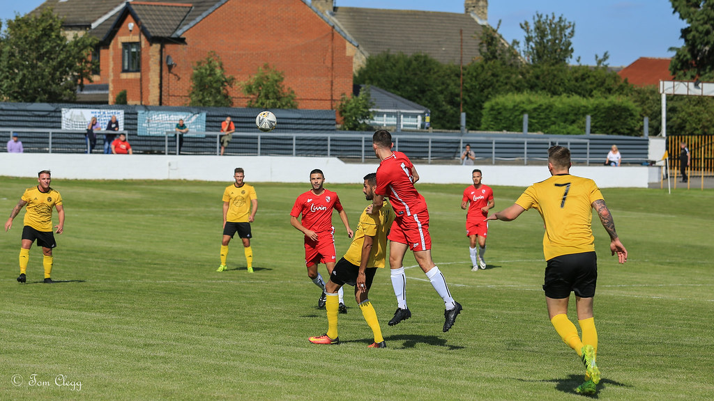 16 West Auckland AFC v Shildon AFC ENL1 1st Sept 2018 Thomas Clegg Flickr