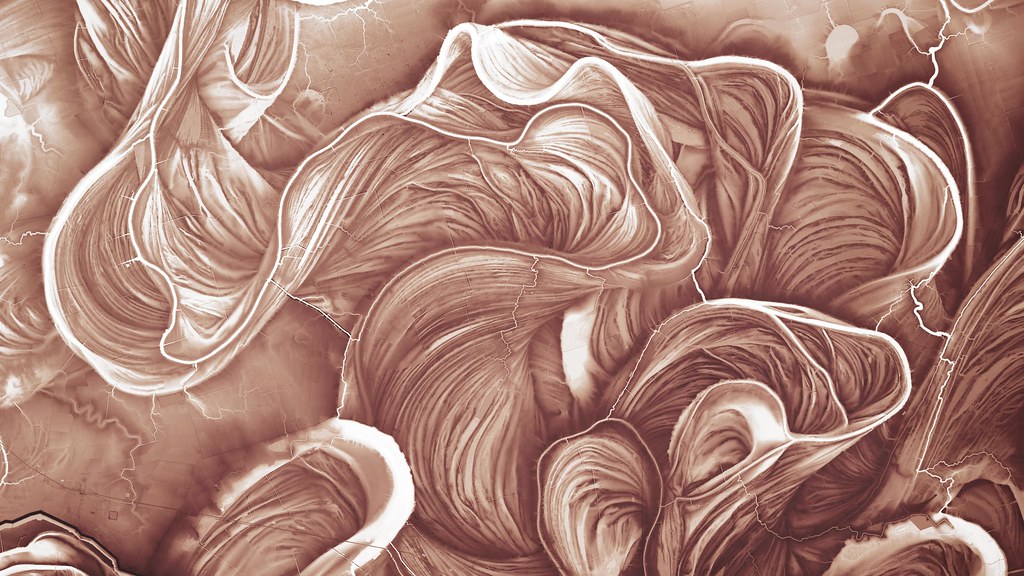 Mississippi River Meander Scars Lidar digital elevation mo… Flickr