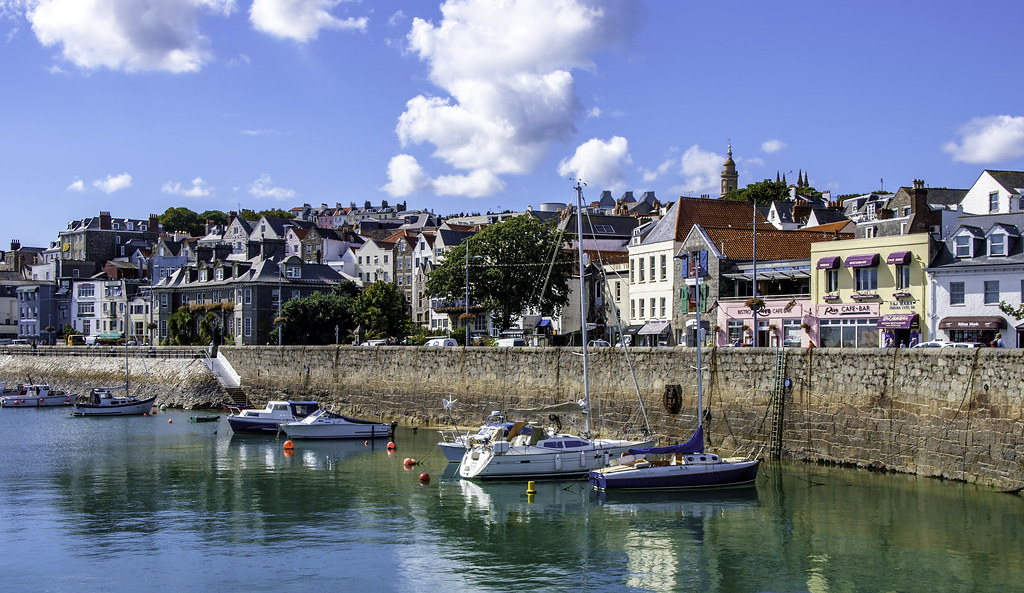 Saint Peter Port, Guernsey The extreme channel tides make … Flickr