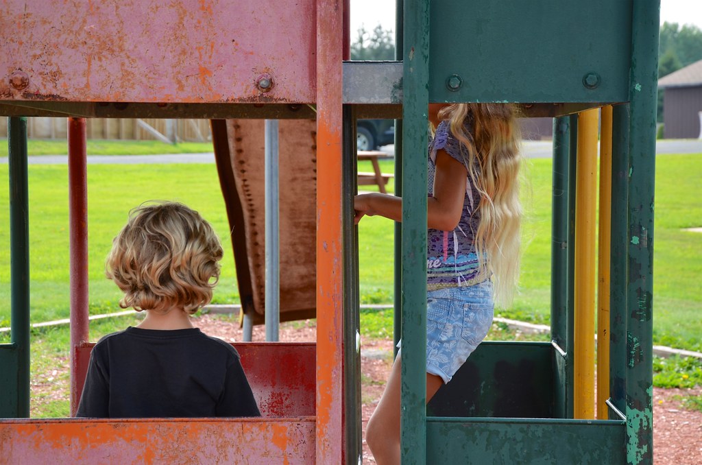 The Kids In The Playground In the Champlain Street Park pl… Flickr