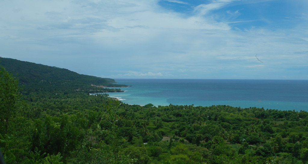 Vert et bleu Brésilienne, Haïti. Benjamin Bourdon Flickr