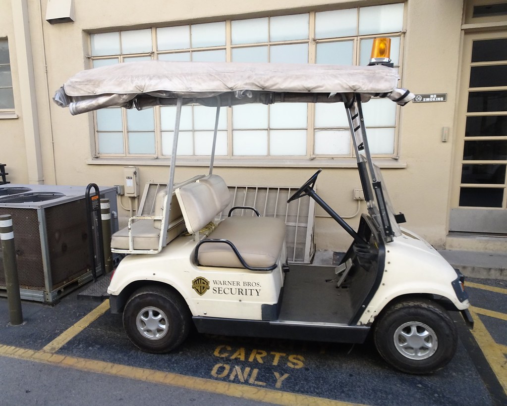 Warner Brothers Studios Security Burbank CA golf cart … Flickr