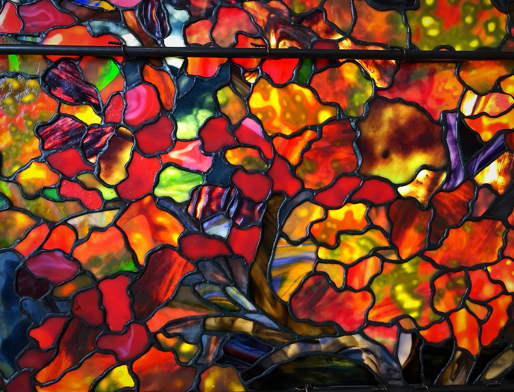 Tiffany Stained Glass, MMoA, New York City, August 2018 Flickr