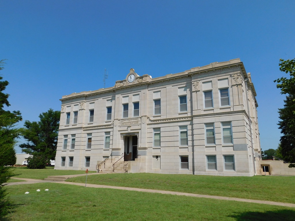 Ness County Courthouse Ness City, Kansas Constructed in 19… Flickr