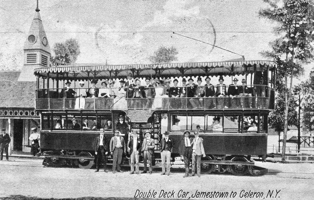 Jamestown NY Unposted. Celeron Park. Circa 1901. The unusu… Flickr