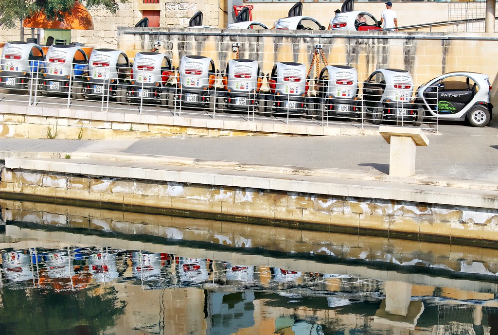 Renault Twizy hire cars, Valletta. Jeff Flickr