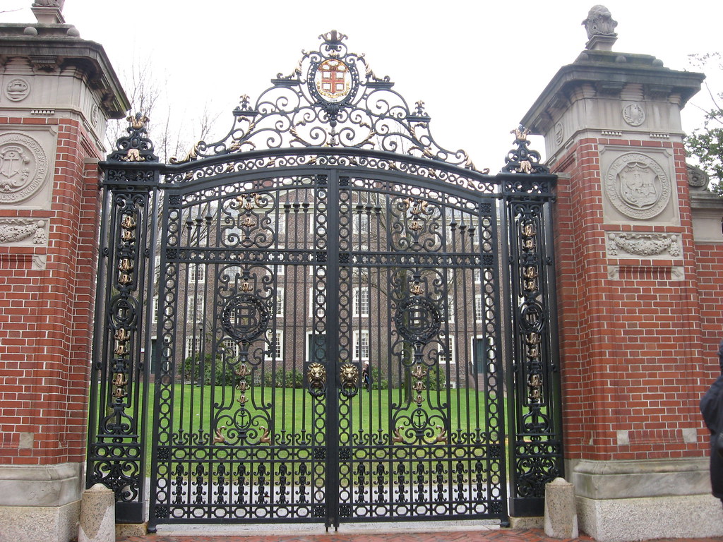 The gate at Brown Students only walk through these gates a… Flickr