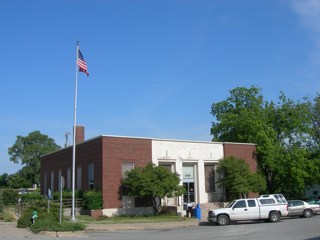 Sulphur, Oklahoma 73086 Post office built in 1936. New Dea… Flickr