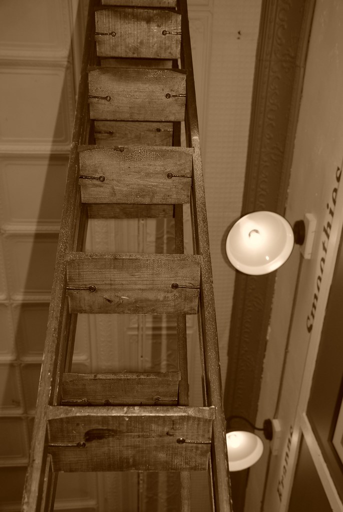 Moving Stairs This is from a coffee shop in Mount Airy N.C… Flickr