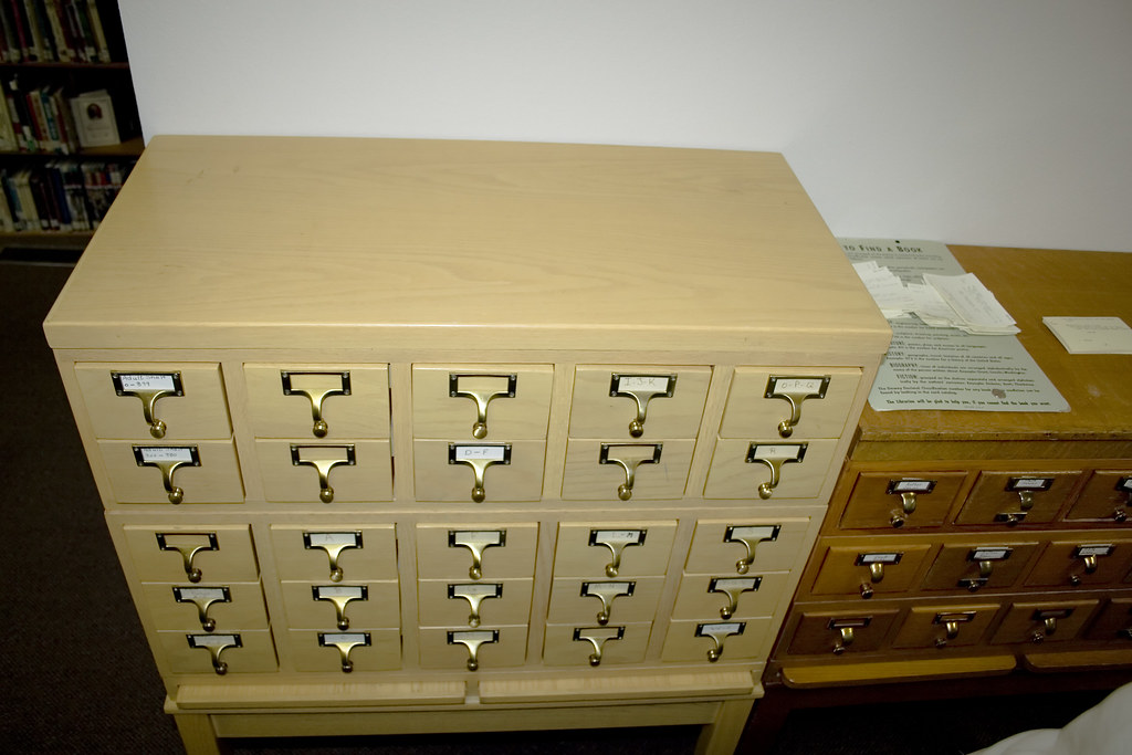 Bird City Library Card Catalog BCPL hasn't managed to sec… Flickr