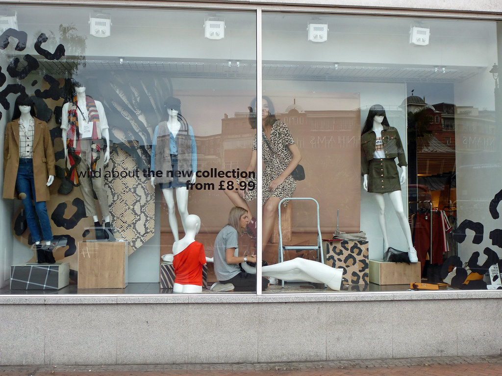 window dressing 233/365 I spotted this window dresser, dre… Flickr