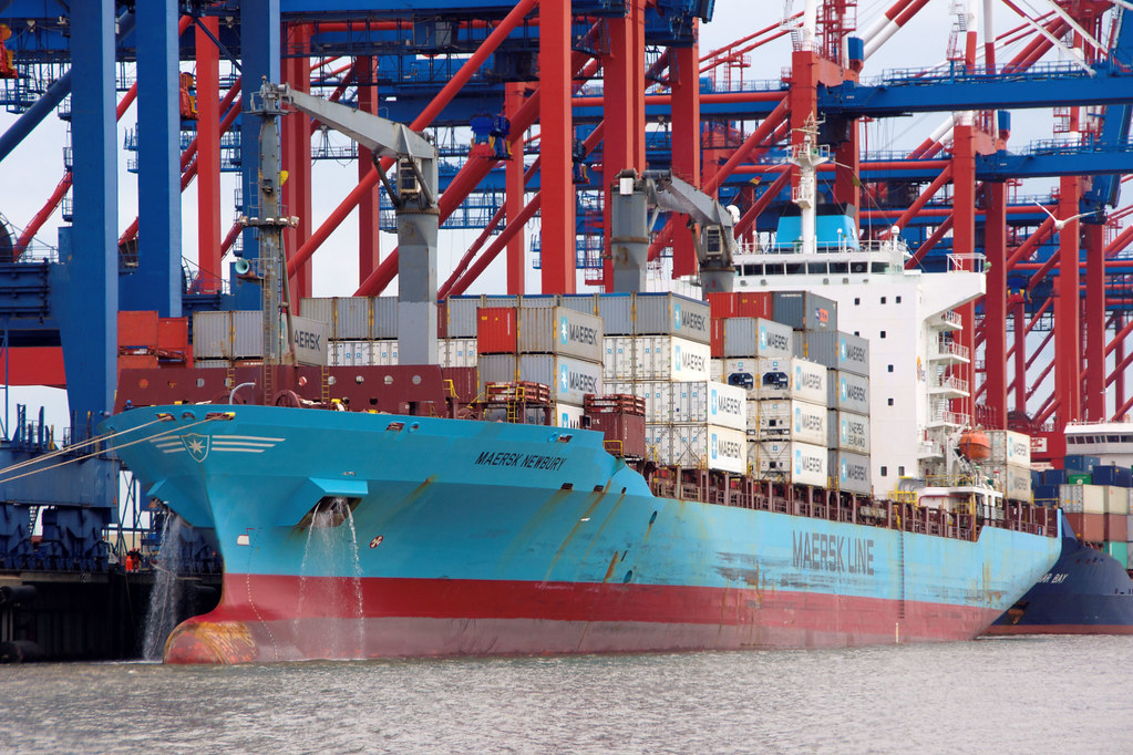 Maersk Newbury 2018.08.28 Bremerhaven Type Cargo ship