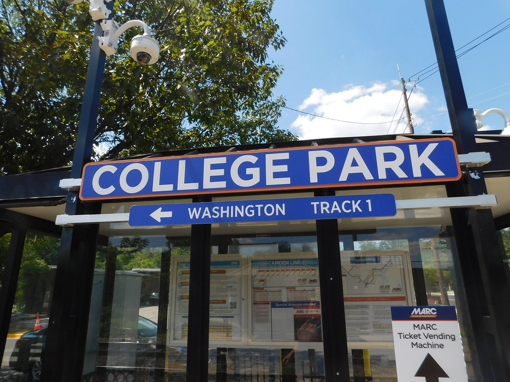 College Park Station College Park, Maryland Adam Moss Flickr