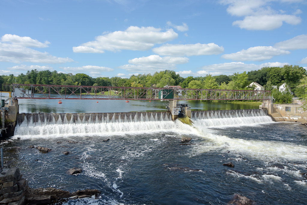 Bar Mills Spillway Bar Mills Spillway Saco River, Buxton… Flickr