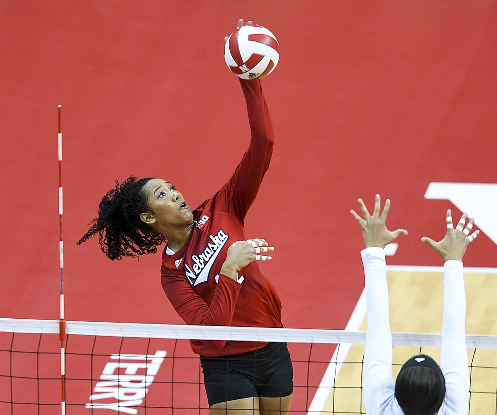 Nebraska Volleyball 2018 Jazz Sweet, Nebraska Red/White Sc… Flickr