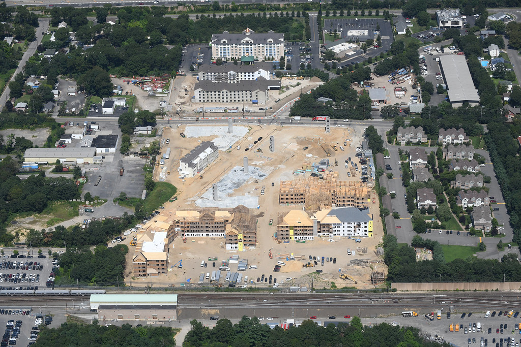 Aerial Views of Ronkonkoma Hub Construction Project Flickr