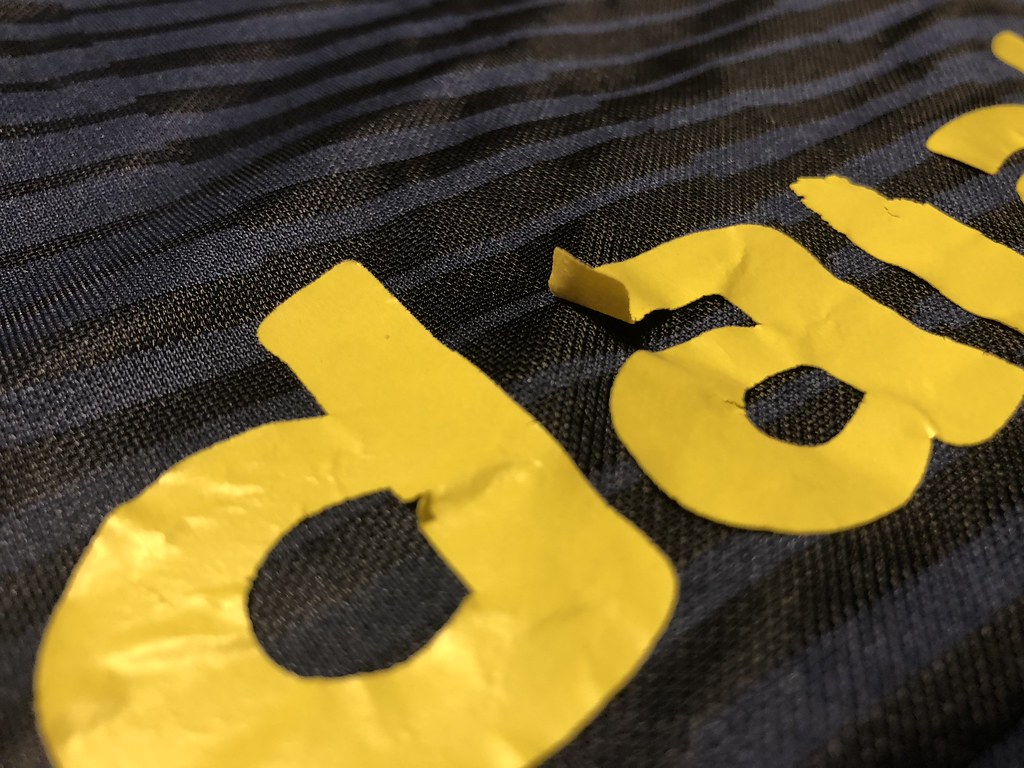 Fulham jersey peeling logo after first wash Jarrett Campbell Flickr