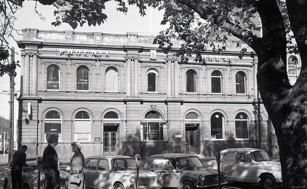 Phoenix House, Queens Gardens c1971 DCC Archives, Planning… Flickr