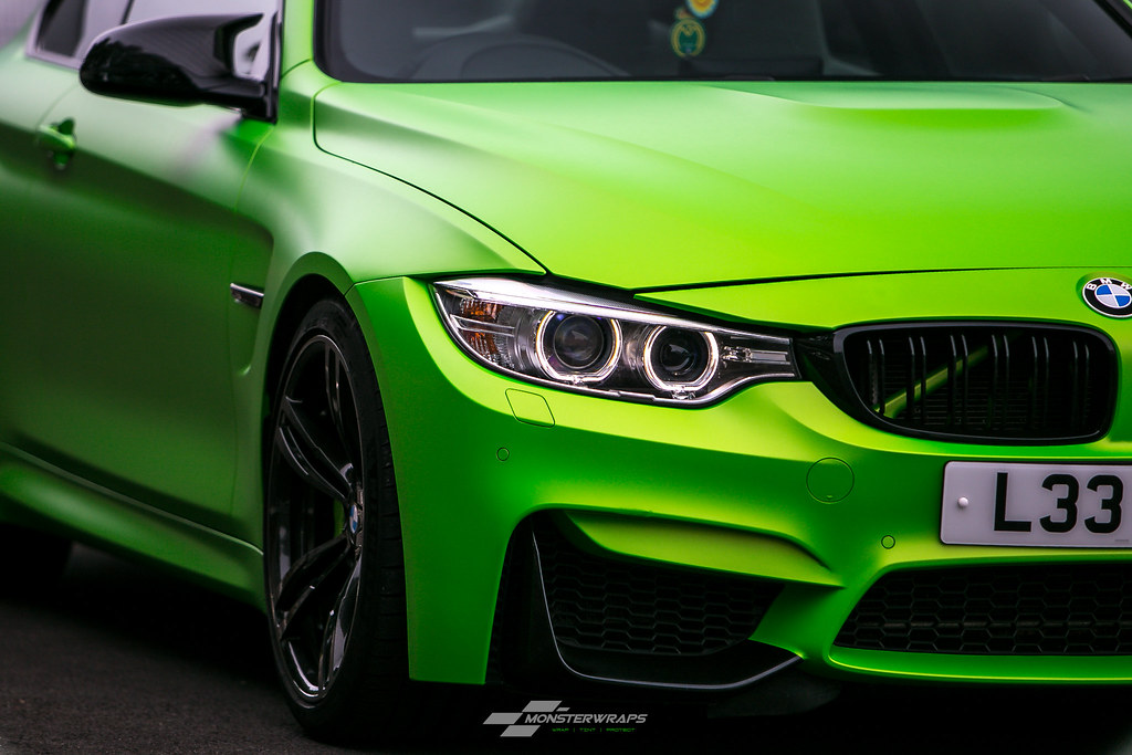 BMW M4 Wasabi Green matte wrap BMW M4 Wasabi Green matte w… Flickr