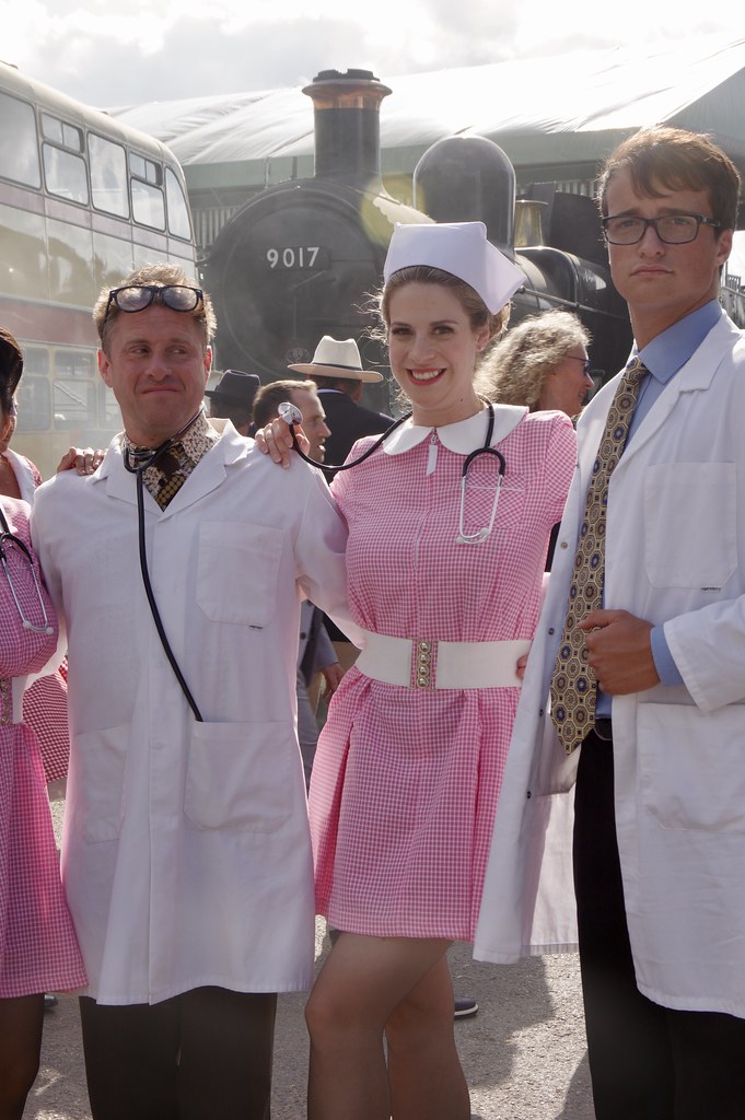 Doctors and Nurses Goodwood Revival David Merrett Flickr