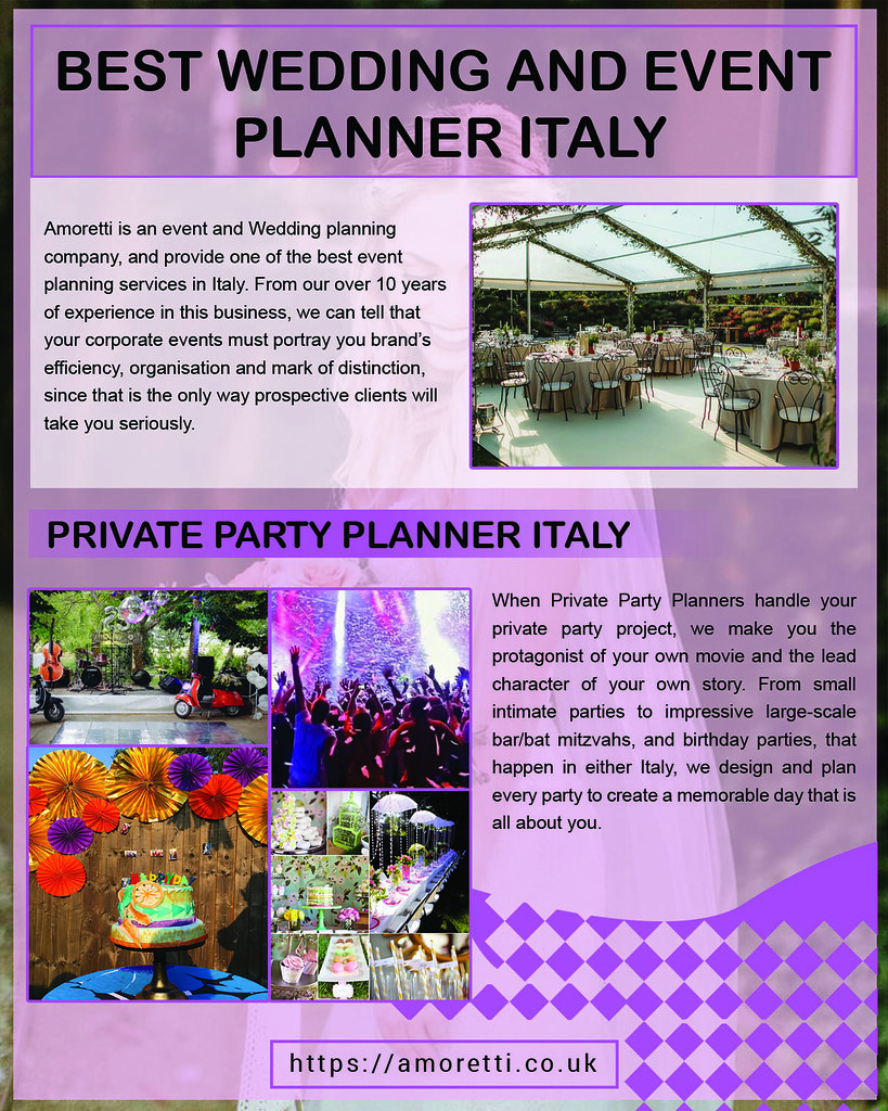 Best Wedding And Event Planner Italy Amoretti wedding best… Flickr