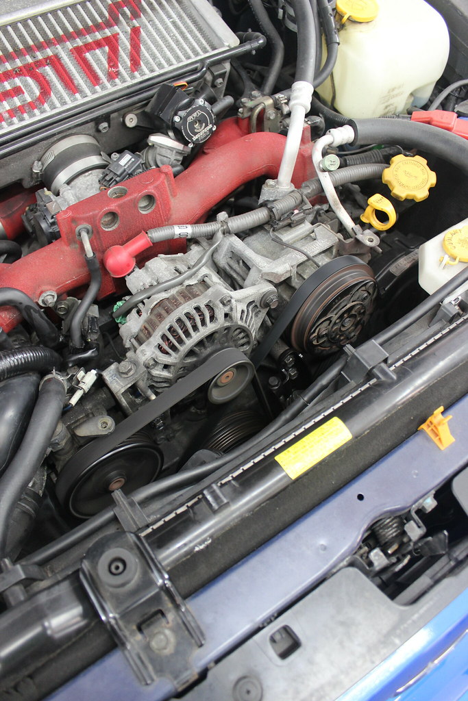 Forester STI Noisy Power Steering Pump Fix