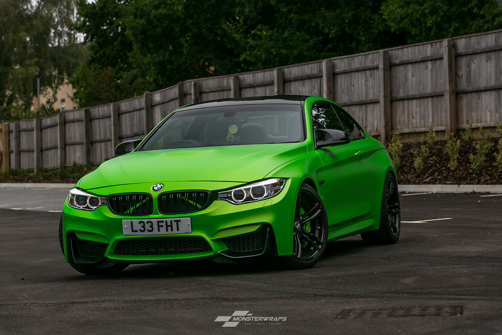 BMW M4 Wasabi Green matte wrap BMW M4 Wasabi Green matte w… Flickr