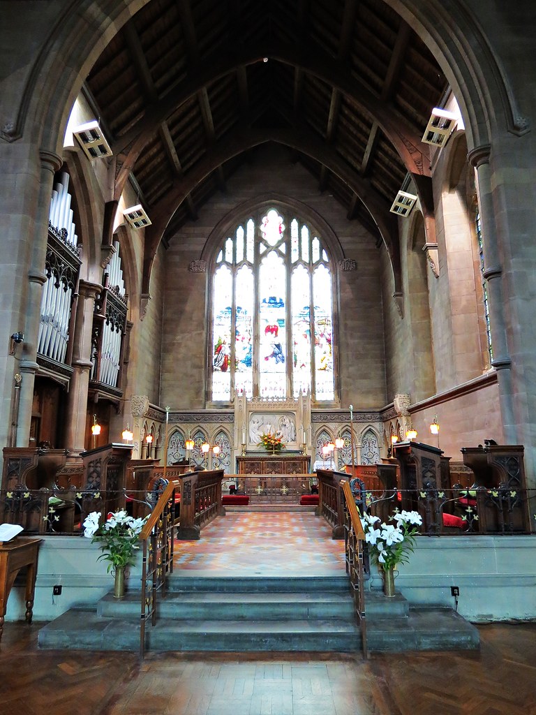 St Peter's Parish Church, Antrim Road, Belfast The chancel