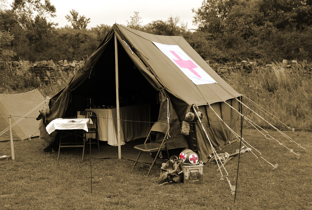 WW2 Medical Tent Jeff Keenan Flickr