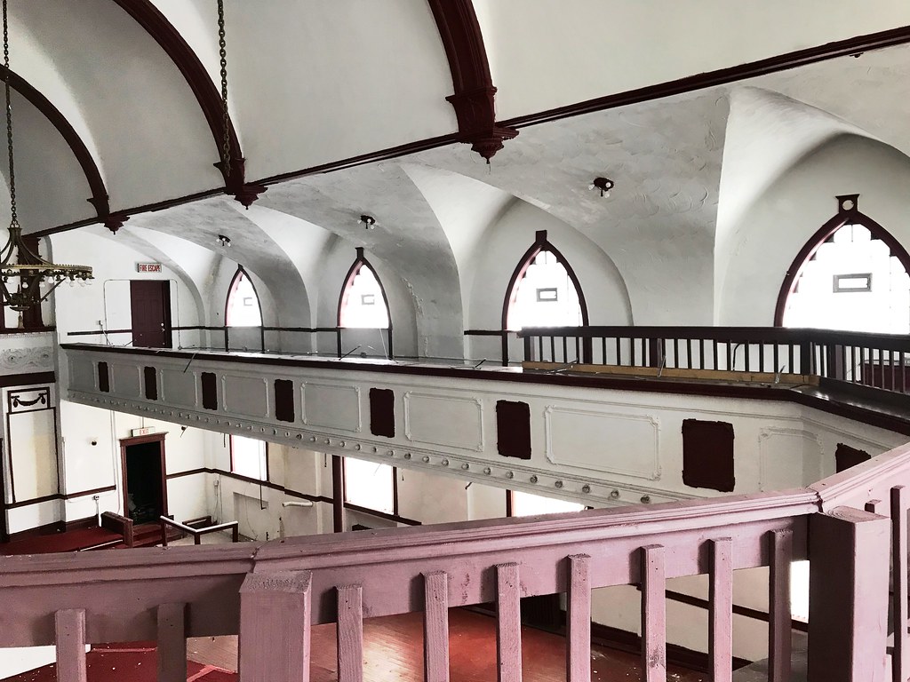 Second floor of the demolished BethEl Synagogue. a photo on Flickriver