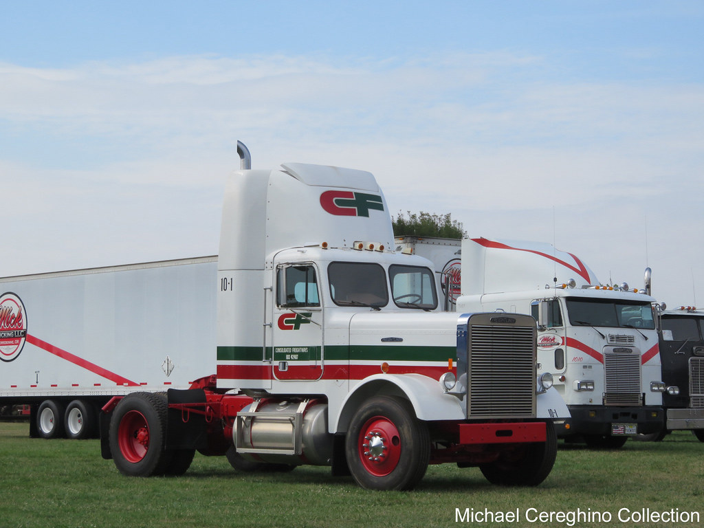 Consolidated Freightways 1986 Freightliner FLC daycab Flickr
