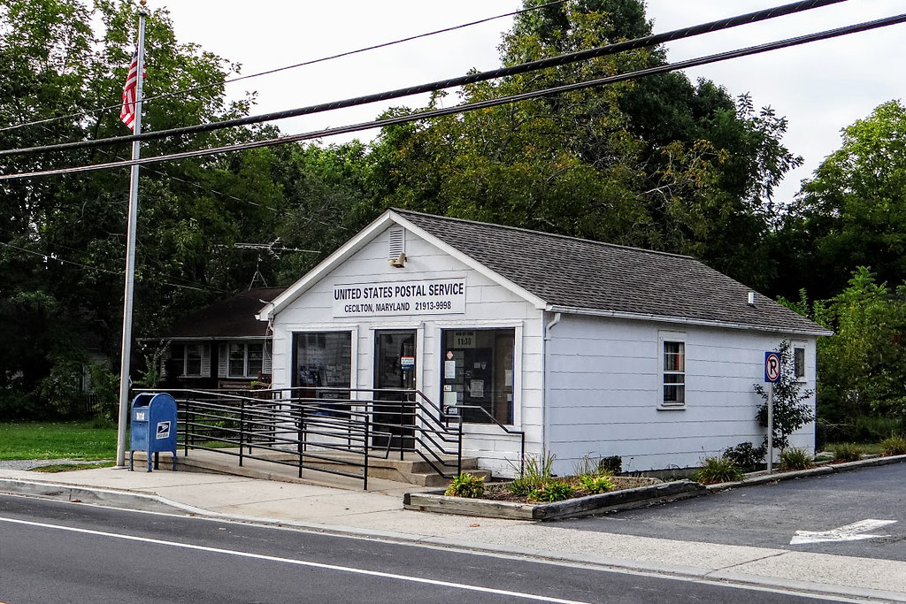 Cecilton, MD post office Cecil County. Photo by E Kalish, … Flickr